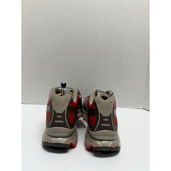 Salomon XT-4 OG Wren Vintage Khaki L47299500 Size 9 Red Brown Hiking Trail Shoe